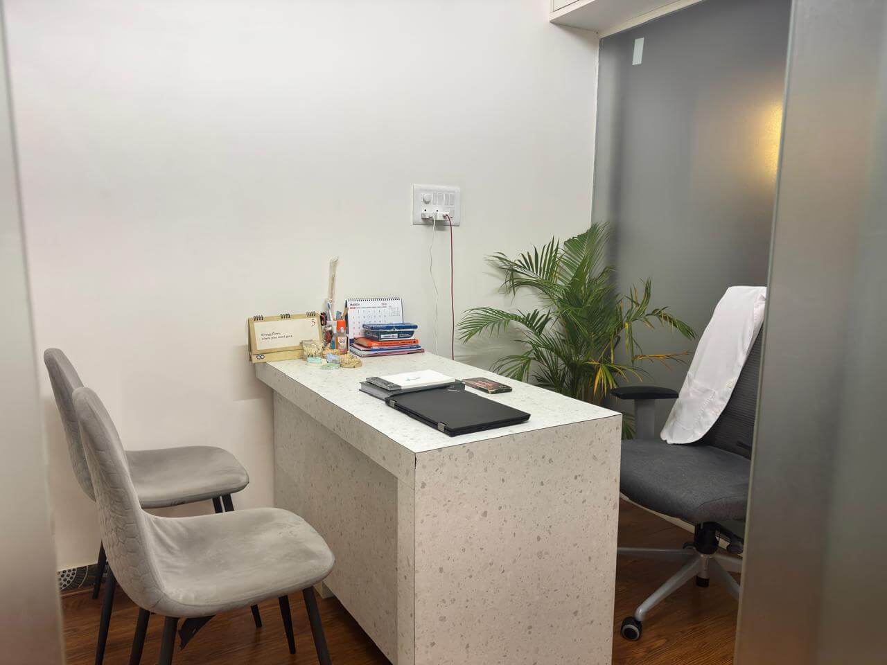 Patient consultation room at Smile Works