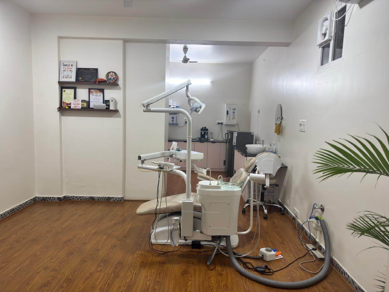 Dental treatment room at Smile Works